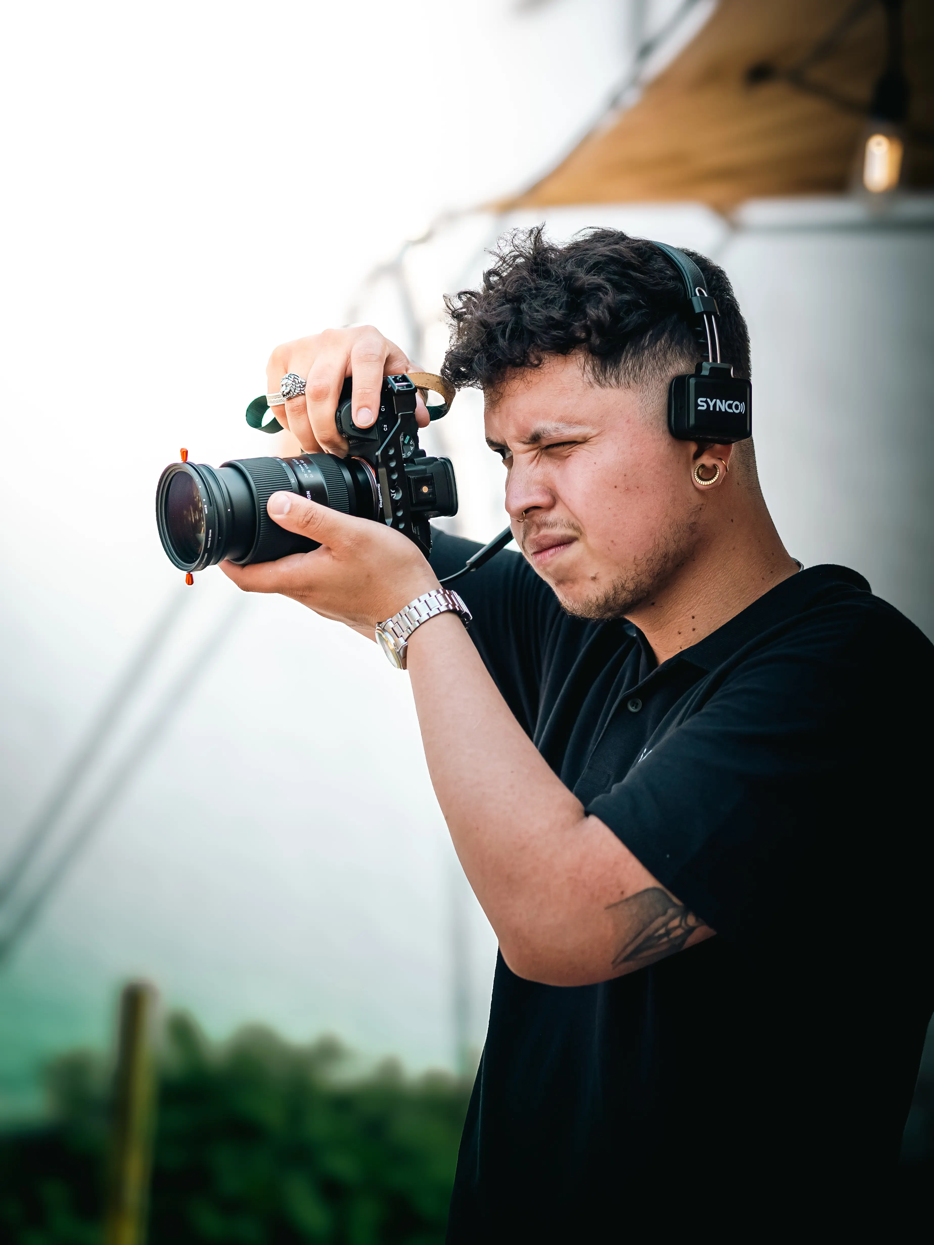 Portrait du photographe